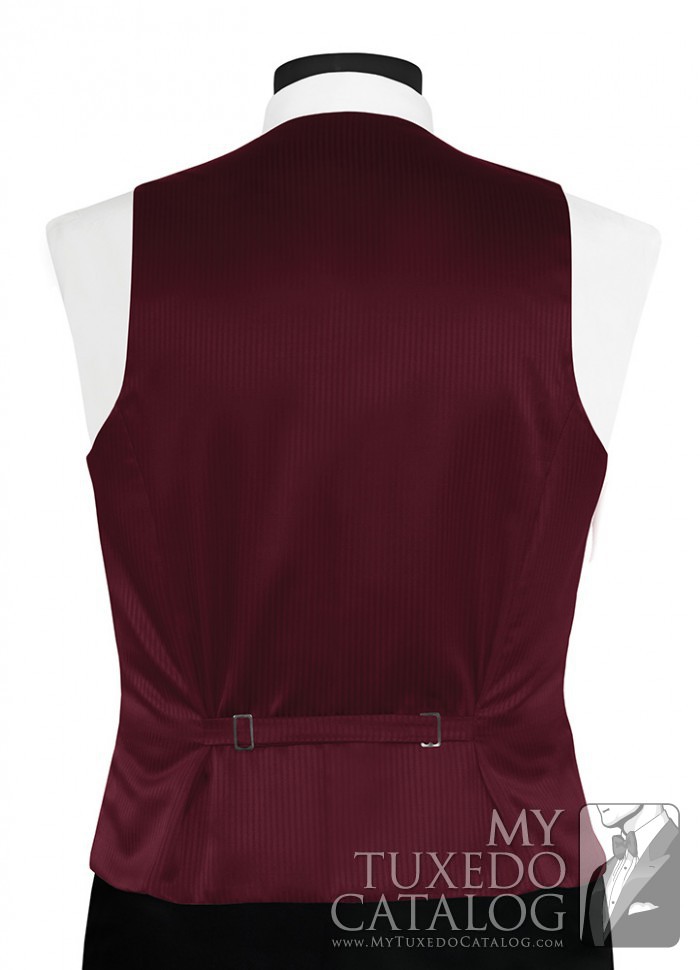 Wine Knitted Vest